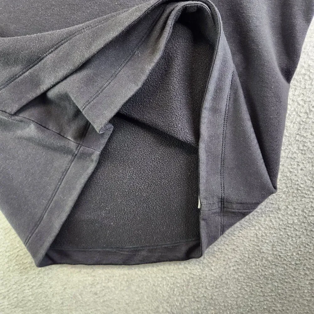 Athleta Sweatshirt Womens S Black Solitude Jersey Knit Pullover Loungewear Comfy - Picture 8 of 16